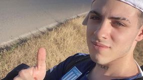 Alejandro Ciganotto, hincha de Racing que se volvió viral por seguir a su equipo a pie. | LM Neuquen Alejandro Ciganotto, hincha de Racing que se volvió viral por seguir a su equipo a pie.