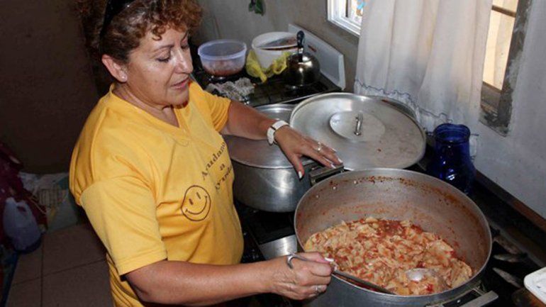 Se incrementó la demanda en el comedor Caritas Felices