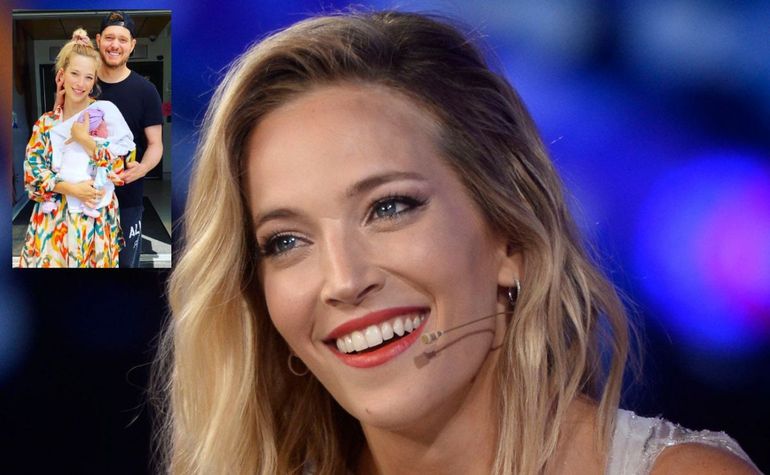 Luisana recordó el nacimiento de su hija menor