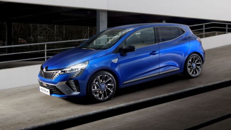 El Renault Clio 5, que se comercializa en Europa. El Renault Clio 5, que se comercializa en Europa.