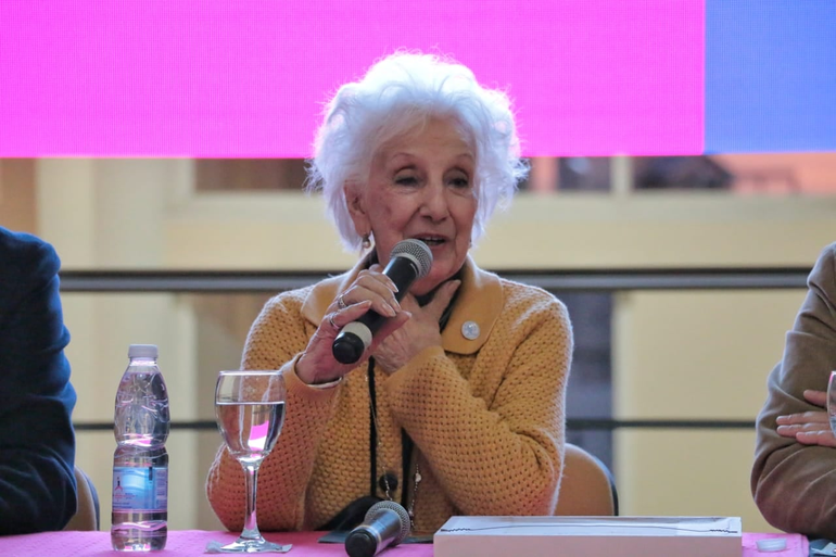 Estela de Carlotto. Estela de Carlotto.