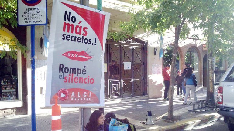 Las audiencias del juicio se desarrollaron en salas de la calle Yrigoyen.