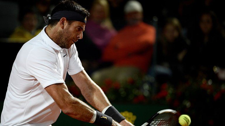 Del Potro no pudo con Djokovic y se cayó la semi argentina en Roma