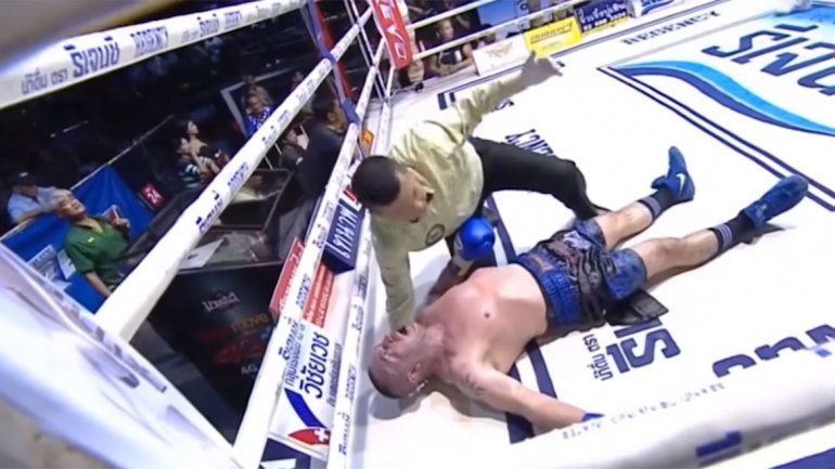 Luchador leyenda de Muay Thai murió tras un dramático nocaut
