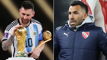 Carlos Tévez opinó sobre Lionel Messi. Carlos Tévez opinó sobre Lionel Messi.