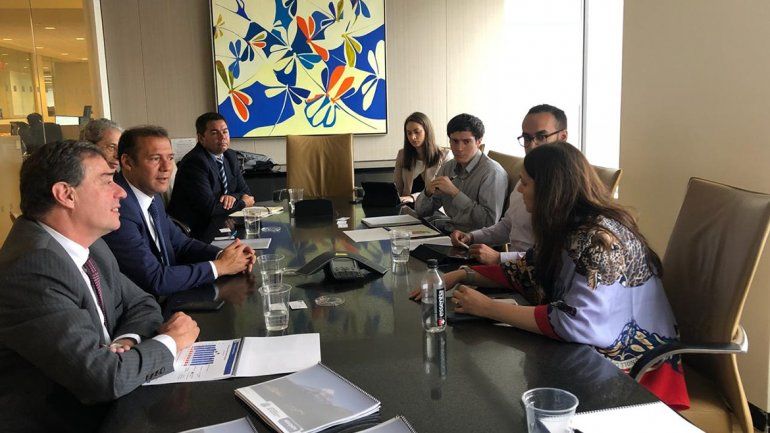 Gutiérrez estuvo en Nueva York con grupos inversores para exponer el desarrollo de Vaca Muerta