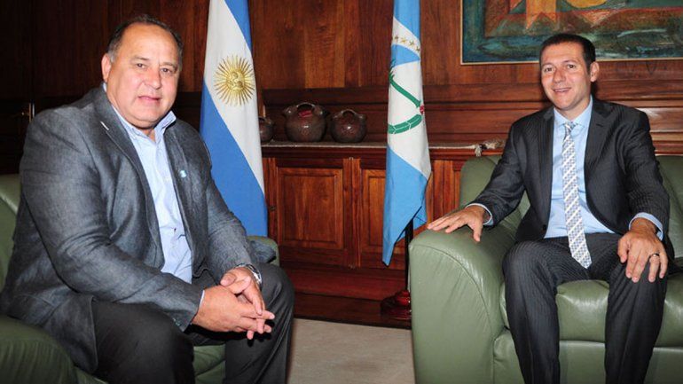 Omar Gutiérrez se reunió intendentes