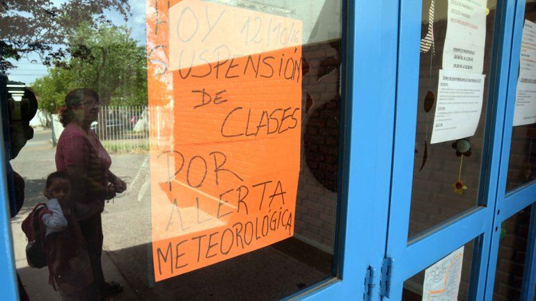 Los carteles en las escuelas