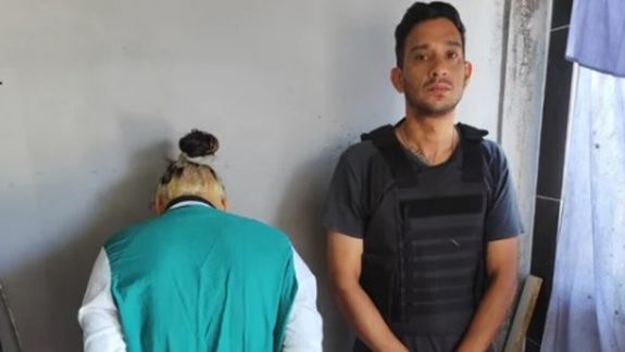 La joven se había dado a la fuga y fue capturada en la casa de un familiar.