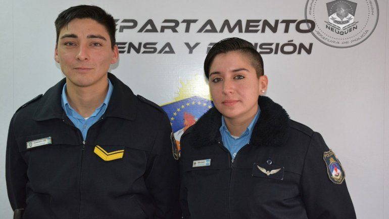 Dos policías salvaron a una recién nacida con maniobras de RCP