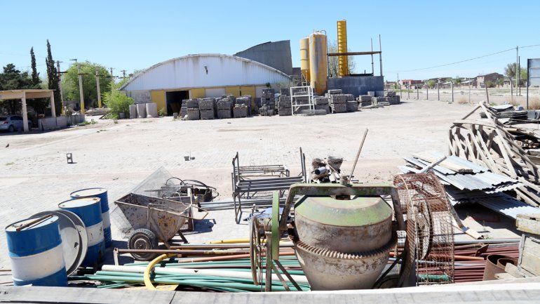 El predio fue despejado