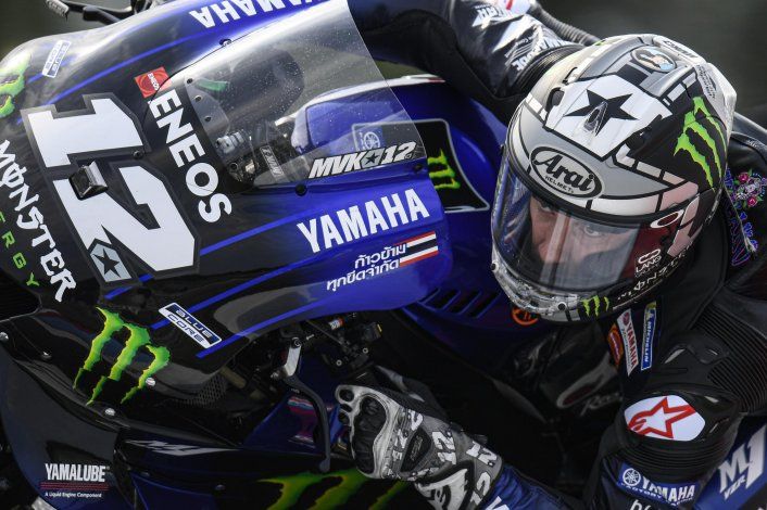 Maverick Viñales, al frente del viernes del Moto GP en San Marino