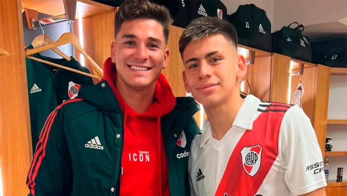 Julián Álvarez rompió el silencio sobre el arribo del Diablito Echeverri al Manchester City