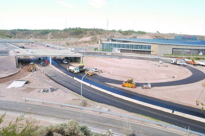 El nodo vial quedó para ser inaugurado en la gestión de Gaido.