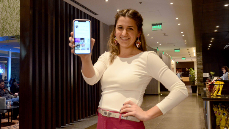 La influencer (no) neuquina que creó una comunidad para adaptarse a Neuquén