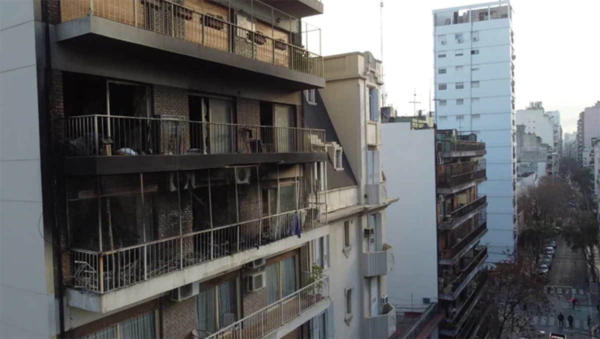 El inesperado motivo por el que se originó el incendio en Recoleta