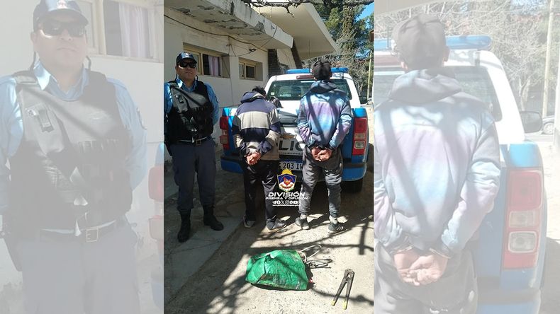 Detenidos en intento de robo de cables de un transformador