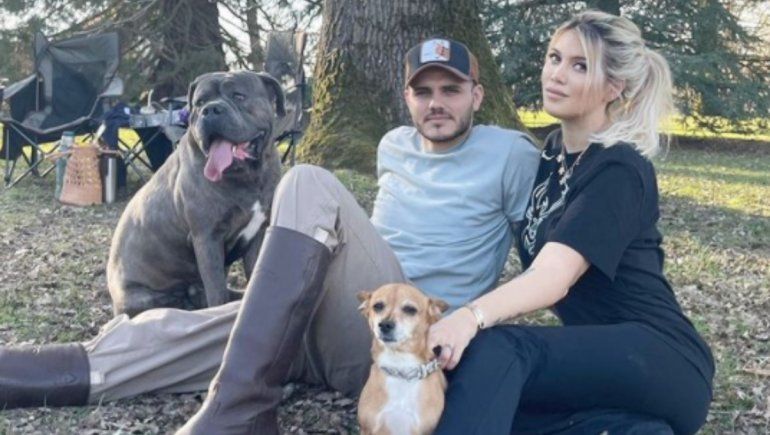 Instagram censuró a Mauro Icardi por llamar perra a Wanda Nara