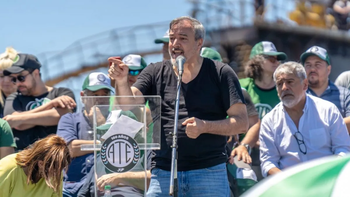 Rodolfo Aguiar, secretario general de ATE, cuestionó duramente la Ley Bases. Rodolfo Aguiar, secretario general de ATE, cuestionó duramente la Ley Bases.