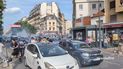 en medio de la final de champions league: disturbios en paris