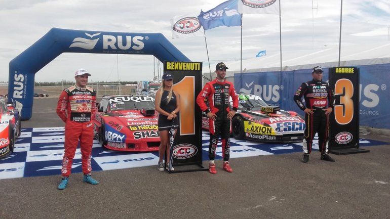 ¡Festeja Neuquén! Benvenuti ratificó la pole en el TC
