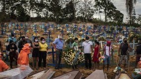 San Pablo exhumó cuerpos y da sitio a víctimas de COVID