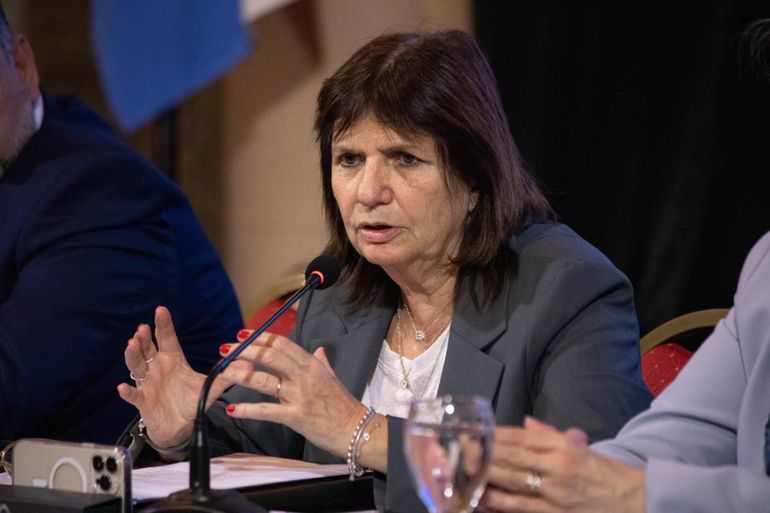 Patricia Bullrich, en Neuquén, celebró la baja de los homicidios