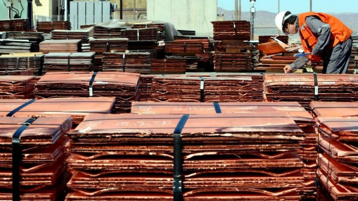 Argentina exporta apenas 3 millones de dólares anuales de cobre.