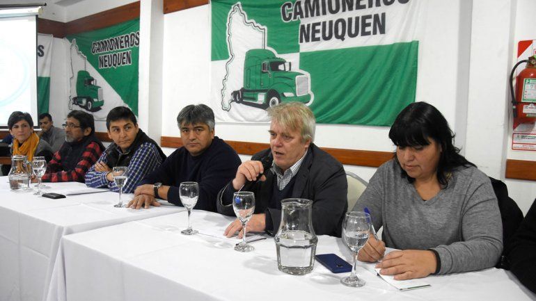 Se presentó la mesa neuquina del sindicalismo opositor a Macri