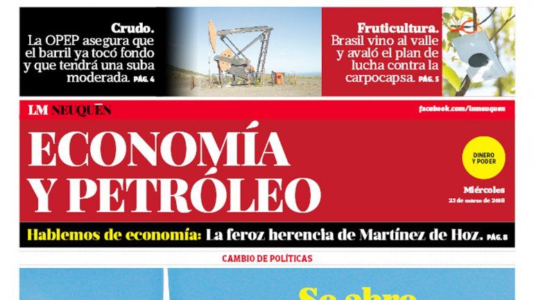 Suplemento Economía y Petroleo.