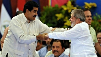 Nicolás Maduro. Lula Da silva.