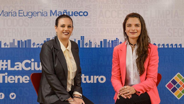 Mercedes Lamarca y&nbsp;María Eugenia Mañueco