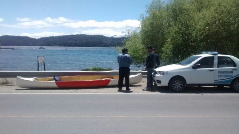 Un joven kayakista se ahogó en el lago Nahuel Huapi