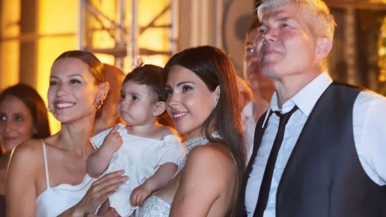 Pampita, Sarah, Barby Franco y Fernando Burlando Pampita, Sarah, Barby Franco y Fernando Burlando