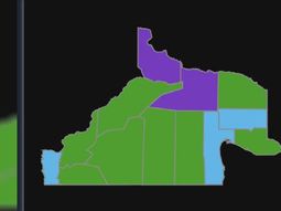 Río Negro se pintó de verde, pero el oficialismo terminó tercero y no tendrá representantes en el Congreso. Río Negro se pintó de verde, pero el oficialismo terminó tercero y no tendrá representantes en el Congreso.