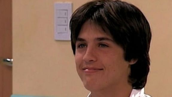Un adolescente Coco Maggio, cuando trabajaba en las tiras de Cris Morena.