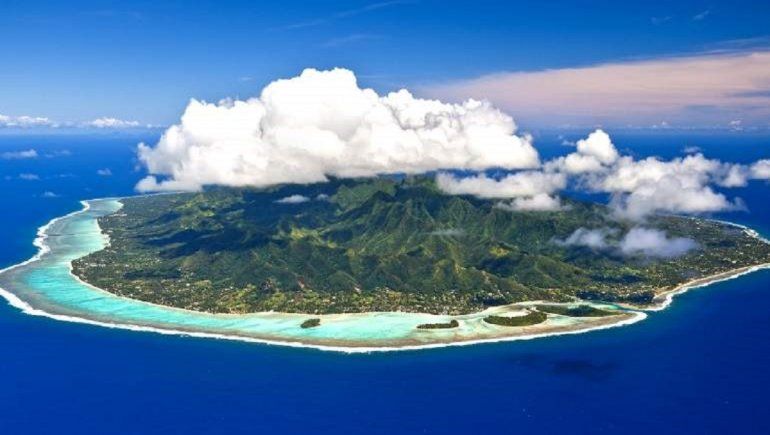 Isla Cook, sitio sin coronavirus según la OMS.