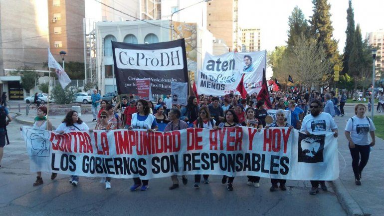 Neuquén marchó a 11 años de la desaparición de Julio López