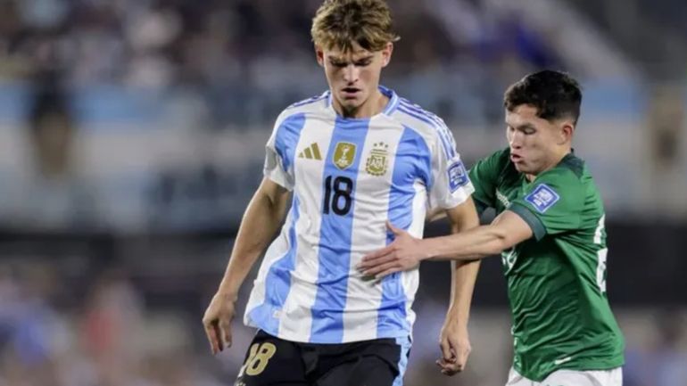 Nico Paz y su debut en la Selección Nico Paz y su debut en la Selección