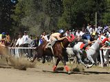 El hombre de El Bolsón accedió a una probation por emborracharse y pelear y por los próximos cuatro meses no puede ir a las carreras que se realicen en el club hípico local. 