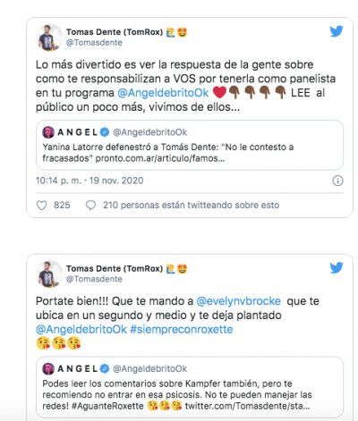 Tomás Dente: "Comparar a Jorge Rial con Ángel de Brito es como comparar a los Beatles con Camilo"