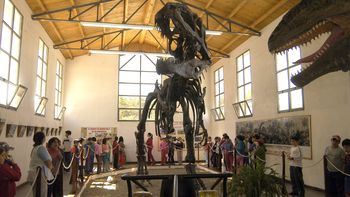 el primer dino y la historia de la paleontologia regional