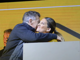 Mauricio Macri y Silvia Lospennato.