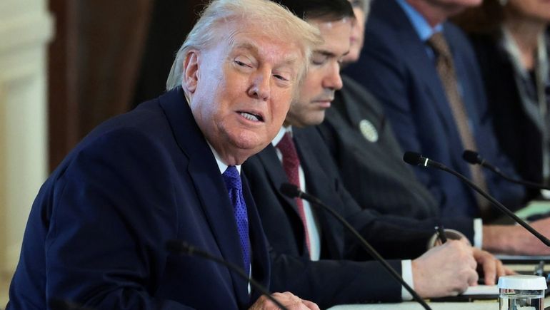 Donald Trump mantuvo una reunión en la Casa Blanca con ejecutivos de diecisiete compañías.