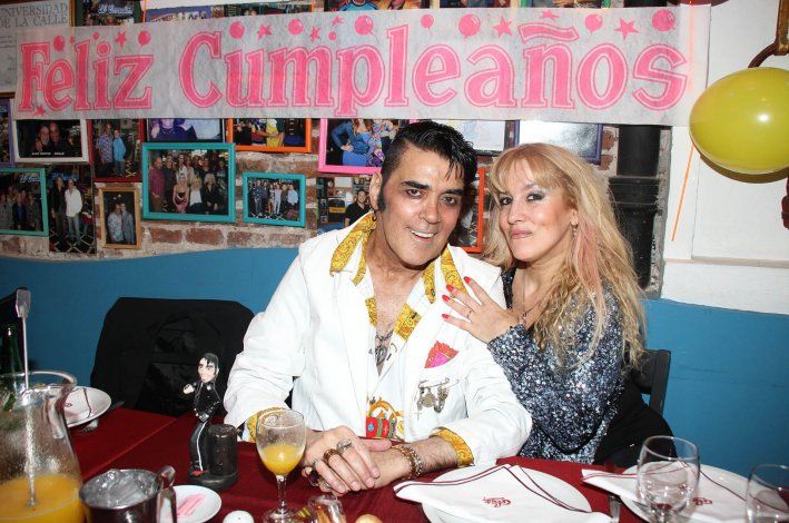 Pocho la Pantera y Viviana Basilia, su pareja durante más de treinta años.