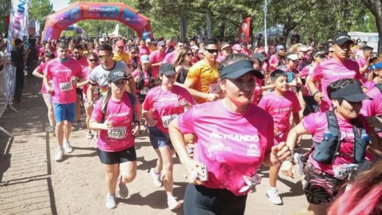 El evento deportivo del Octubre Rosa