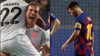 El volante alemán gozó a Messi. El volante alemán gozó a Messi.