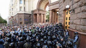 Moscú: hay más de mil detenidos por una protesta