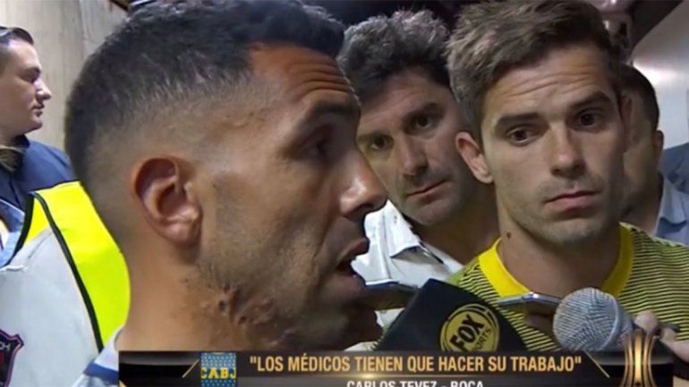 Tévez: No estamos en condiciones de jugar, nos están obligando