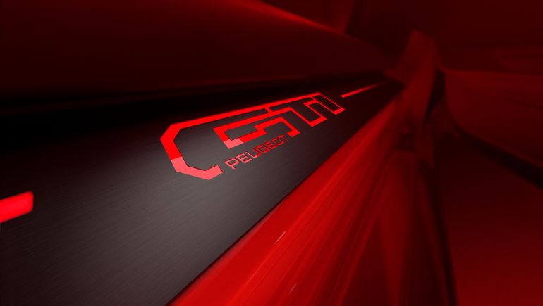 Peugeot E-208 GTI. Peugeot E-208 GTI.